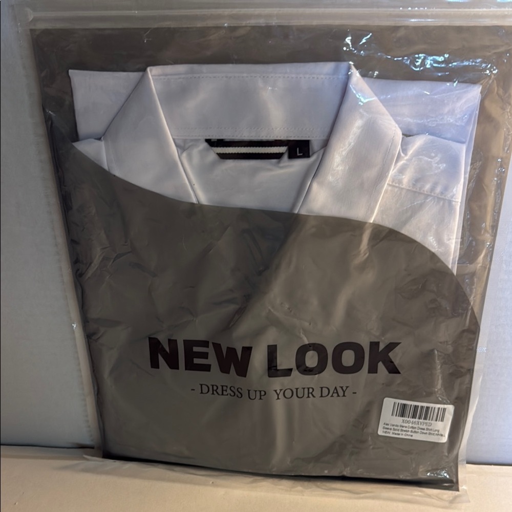New Look White Dress Shirt Classic Elegance